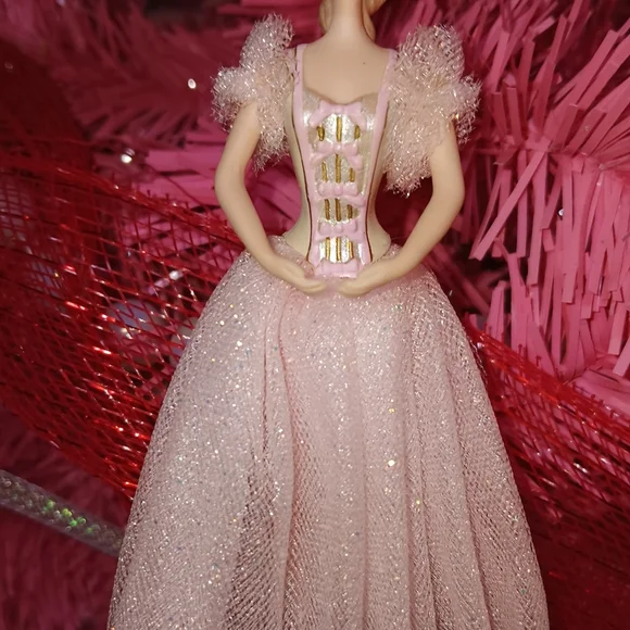 VINTAGE 90s Barbie Doll Sugar Plum Fairy Ballerina Nutcracker Avon Ornament - Picture 8 of 11